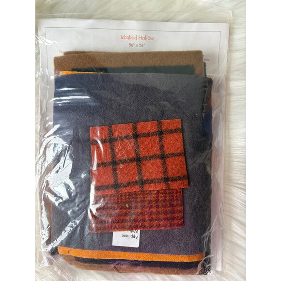 Thimblecreek Quilts Ichabod Hollow Pattern w/ Quilting Pieces and Applique 56x56 - Picture 3 of 5